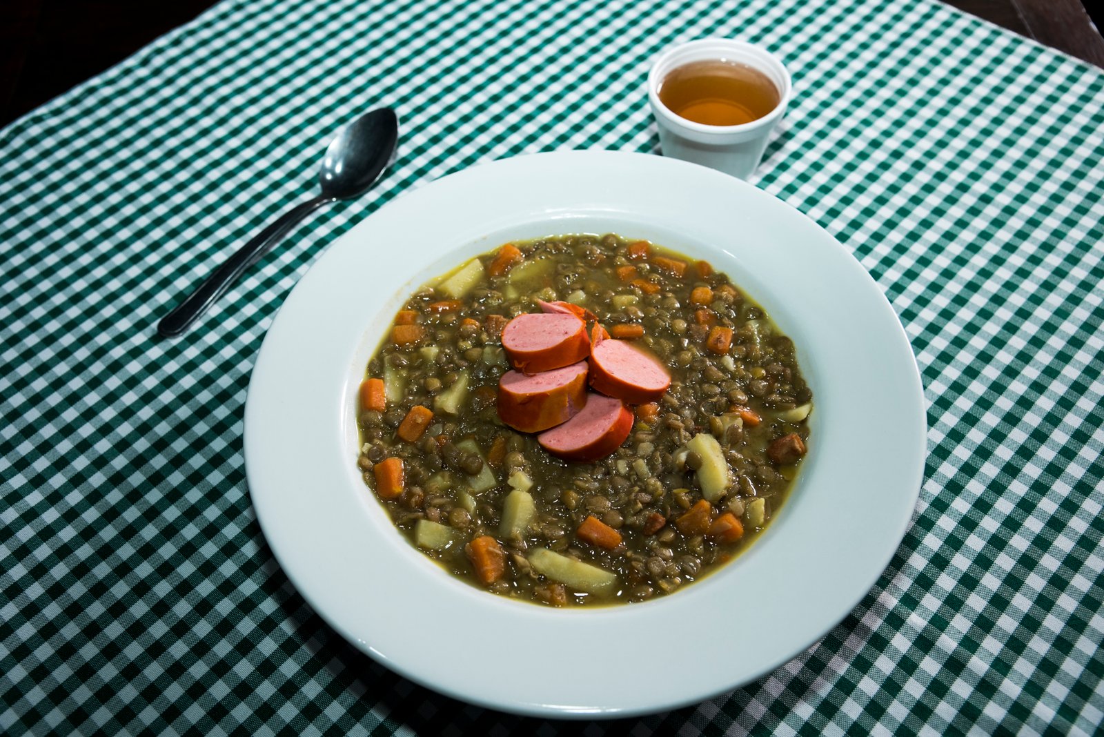 Sopa de Lentilha do Bar do Alemão para o Festival de Inverno do Centro Histórico de Curitiba 2018