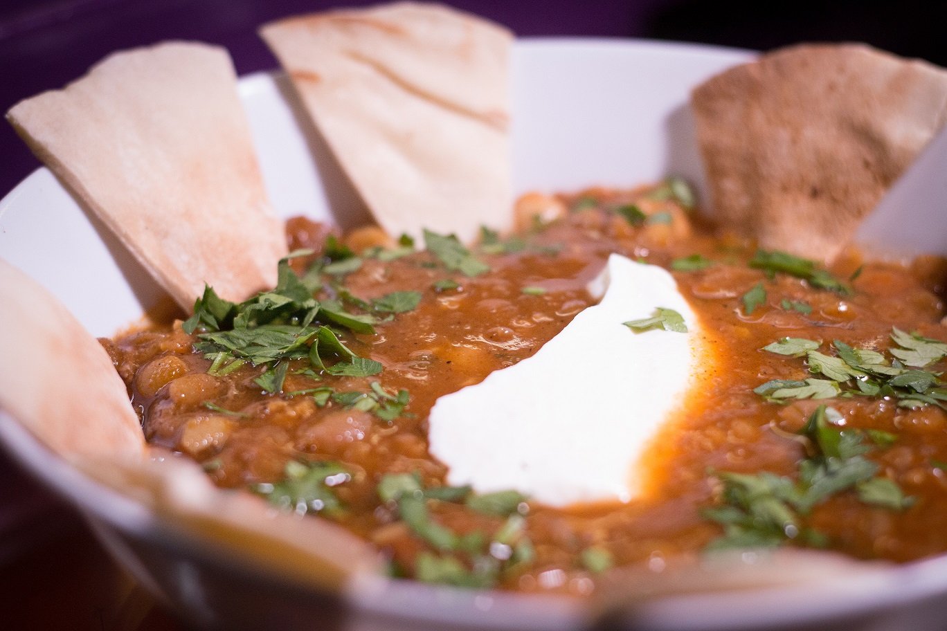 Moroccan Harina do Origens do Oriente para o 2º Festival de Sopas da Ca'dore Comida Descomplicada