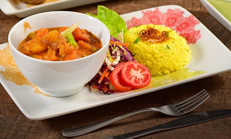 Veg Jalfreize vegetariano do Swadisht Tase e Express em Curitiba