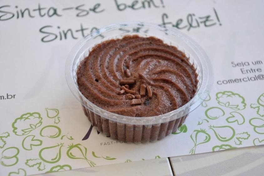 Mousse de Chocolate com Chia